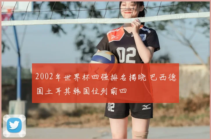 2002年世界杯四强排名揭晓 巴西德国土耳其韩国位列前四